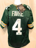 Brett Favre Green Bay Packers Signed Autograph Custom Jersey Green