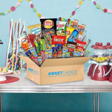 Sweet Choice (50 Count) Ultimate Sampler Mixed Bars, Cookies, Chips, Candy Snacks Box for Office, Meetings, Schools,Friends &Family, Military,College