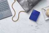 WD 4TB Blue My Passport Portable External Hard Drive - USB 3.0 - WDBYFT0040BBL-WESN