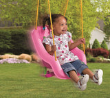 Little Tikes 2-in-1 Snug 'n Secure Swing, Pink