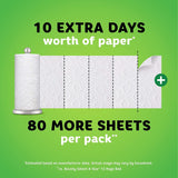 Bounty Quick-Size Paper Towels, White, Family Rolls, 12 Count (Equal to 30 Regular Rolls)