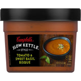 Campbell's Slow Kettle Style Soup, Tomato & Sweet Basil Bisque, 15.5 Ounce (Pack of 8)