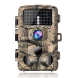 Campark Trail Game Camera-14MP 1080P Waterproof Hunting Scouting Cam with 3 Infrared Sensors for Wildlife Monitoring with 120°Detecting Range