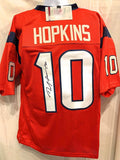 DeAndre Hopkins Houston Texans Signed Autograph Red Custom Jersey JSA