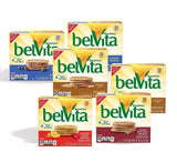 belVita Breakfast Biscuits, Assorted Flavors, 30 Packs (4 Biscuits Per Pack)
