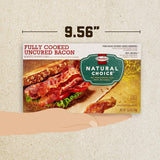 Hormel Natural Choice Fully Cooked Bacon, Original (Pack of 12)