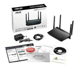 ASUS Dual-Band 2x2 AC1300 Super-Fast Wifi 4-port Gigabit Router with MU-MIMO and USB 3.0 (RT-ACRH13)