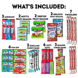 CraveBox Care Package (45 Count) Snacks Cookies Bars Chips Candy Ultimate Variety Gift Box Pack Assortment Basket Bundle Mixed Bulk Sampler Treats