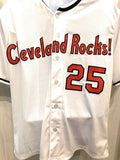 Jim Thome Cleveland Indians Signed Autograph Custom White Jersey Limited