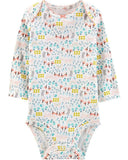 Simple Joys by Carter's Baby Girls' 5-Pack Long-Sleeve Bodysuit