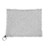 The Ringer - The Original Stainless Steel Cast Iron Cleaner, Patented XL 8x6 Inch Design