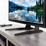 Universal LCD Flat Screen TV Table Top VESA Mount Stand Black | Base fits 22" to 65"