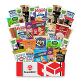 SnackBOX Gluten Free Healthy Snacks Care Package (34 Count) for College Students, Exams, Father's Day, Military, Finals, Office and Gift Ideas