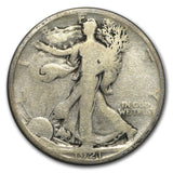 1921 Walking Liberty Half Dollar AG Half Dollar About Good