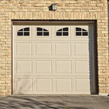 Household Essentials 216 Magnetic Faux Garage Door Windows | 16 Pieces for Single Car Steel Garage Door| Black