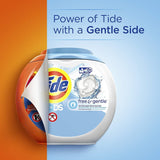 Tide Free and Gentle Laundry Detergent Pods, 81 Count, Unscented and Hypoallergenic for Sensitive Skin