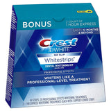 Crest 3D White Professional Effects Whitestrips Whitening Strips Kit, 22 Treatments, 20 Professional Effects + 2 1 Hour Express Whitestrips