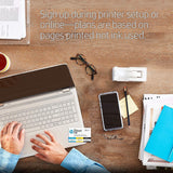 HP OfficeJet 3830 All-in-One Wireless Printer with Mobile Printing (K7V40A) and Instant Ink Prepaid Card for 50 100 300 Page per Month Plans 3HZ65AN