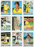 Pittsburgh Pirates 1979 Topps Baseball Team Set (World Series Champions) (27 Cards)