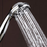 AquaDance High Pressure 6-Setting 3.5" Chrome Face Handheld Shower with Hose for the Ultimate Shower Experience! Officially Independently Tested