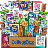 College Box Healthy Care Package (30 Count) Natural Bars Nuts Fruit Health Nutritious Snacks Variety Gift Box Pack Assortment Basket Bundle Mix