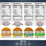 Keto Friendly Crackers, Snacks Parmesan Cheese Crisps Low Carb, Healthy Diet Food Crackers 100% Natural Aged Cheesy Parm Chips | Variety 4 PACK