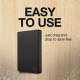 Seagate Portable 4TB External Hard Drive HDD – USB 3.0 for PC Laptop and Mac (STGX4000400)