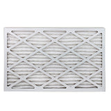 FilterBuy AFB Silver MERV 8 16x25x1 Pleated AC Furnace Air Filter, (Pack of 4 Filters), 100% produced in the USA.