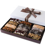 Barnett's Gourmet Chocolate Biscotti Gift Basket, Christmas Holiday Him & Her Cookie Gifts, Prime Unique Corporate Men Women Valentines Mothers Day