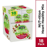 NUTrition Heart Healthy Nut Mix (1.5 oz Bags, Pack of 18)
