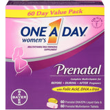 One A Day Women's Prenatal Multivitamin Two Pill Formula, Supplement for Before, During, and Post Pregnancy