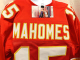 Patrick Mahomes Kansas City Chiefs Signed Autograph Red Custom Jersey JSA