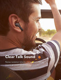 TaoTronics True Wireless Earbuds Bluetooth 5.0 TWS In-Ear Earphones with Charging Case and Built-in Microphones Easy-pair Sweatproof  TT-BH053