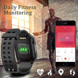 Updated 2019 Version Smart Watch for Android iOS Phone, Activity Fitness Tracker Watches Health Exercise Smartwatch with Heart Rate, Sleep Monitor