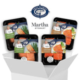 Martha Stewart for True North Seafood: Simple and Easy Sockeye Salmon with Miso Butter and Atlantic Salmon with Lemon Herb Butter
