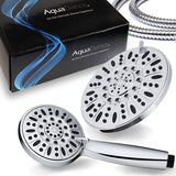 AquaDance 7" Premium High Pressure 3-Way Rainfall Combo for The Best of Both Worlds-Enjoy Luxurious Rain Showerhead a- Chrome Finish - 3328