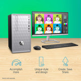 Newest HP Pavilion 590 Desktop Computer, 8th Intel 6 Cores i5-8400, 2.8GHz up to 4.0GHz, 8GB RAM and 16 GB Intel Optane Memory, 1TB HDD