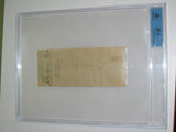 Ty Cobb Autographed 1930 Personal Check - Slabbed with JSA Letter of Authenticity