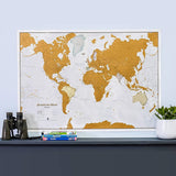 Scratch The World Travel Map – Scratch Off World Map Poster – Most Detailed Cartography