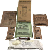Pack of 10 SOPAKCO Sure-Pak MRE Reduced Sodium Emergency Ration Meals - Ready to Eat Variety Factory Sealed