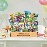 Snack Box Gluten Free Healthy Snacks Care Package (34 Count) for College Students, Exams, Father's Day, Military, Finals, Office and Gift Ideas.