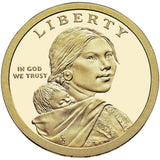 2014 S Sacagawea Native American Gem Proof US Coin Gem Modern Dollar $1 DCAM US Mint