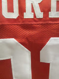 Frank Gore Signed San Francisco 49ers White Autographed Jersey Novelty