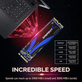 Sabrent 1TB Rocket NVMe PCIe M.2 2280 Internal SSD High Performance Solid State Drive (SB-ROCKET-1TB)