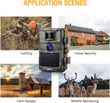 Campark T70 Trail Game Camera No Glow Night Vision 14MP 1080P Outdoor