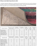 Mohawk Home Dual Surface Felt Non Slip Rug Pad, 2'1 x 7'10, 1/4 Inch Thick, Safe