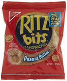 Ritz Bits Peanut Butter Sandwiches, 1.5-Ounce Single-Serve Packages (Pack of 60)