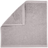 AmazonBasics Terry Cotton Washcloths - Pack of 24, Grey