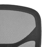 AmazonBasics Mid-Back Desk Office Chair with Armrests - Mesh Back, Swivels - Black