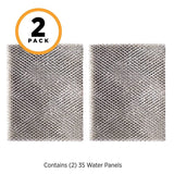 Aprilaire 35 Replacement Water Panel for Aprilaire Whole House Humidifier Models 350, 360, 560, 568, 600, 600A, 600M, 700, 700A, 700M, (Pack of 2)
